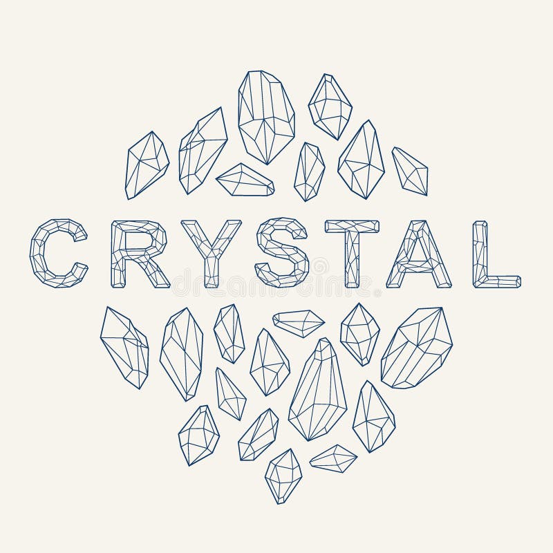 Шрифт crystal
