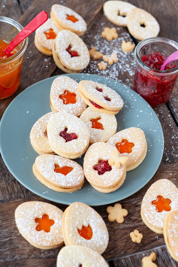Печенье пасхальное с джемом