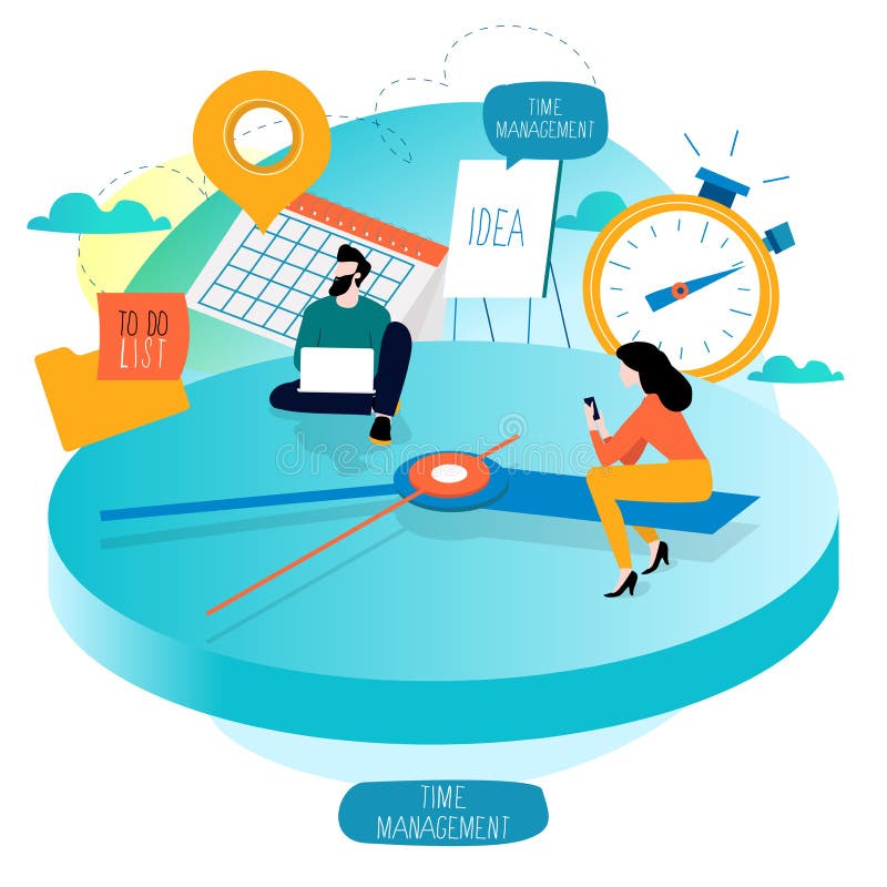 Business timeline planning stock vector. Illustration of icon - 127031764