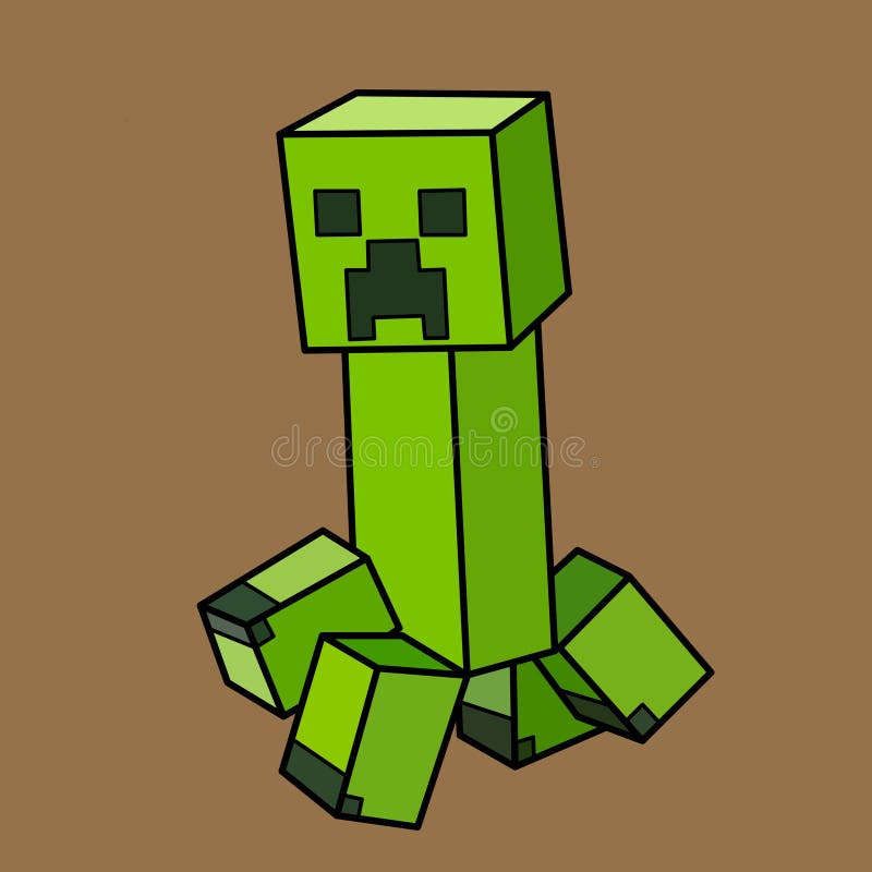 Download Creeper Creeper Minecraft Minecraft Royalty-Free Stock  Illustration Image - Pixabay