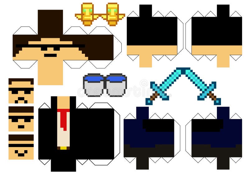 Criando uma Skin no Paper Minecraft 