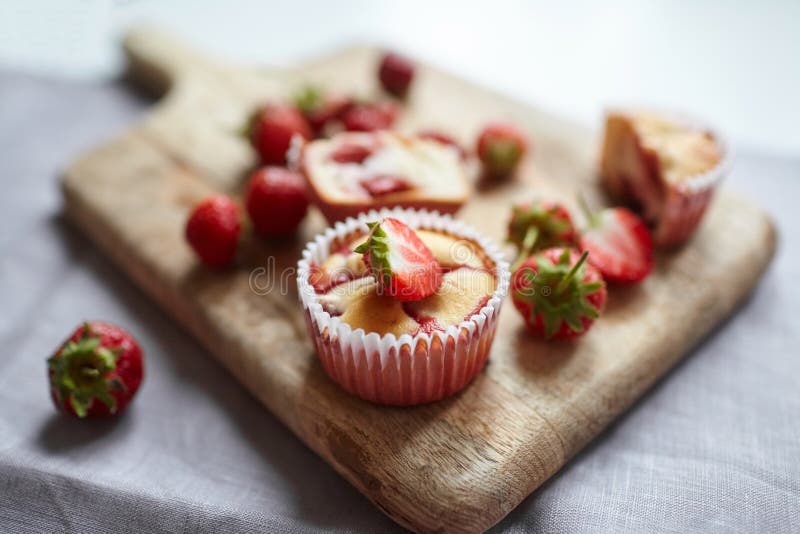Пирожное Пабана Клубничная