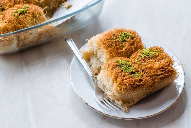 Кадаиф с фисташками