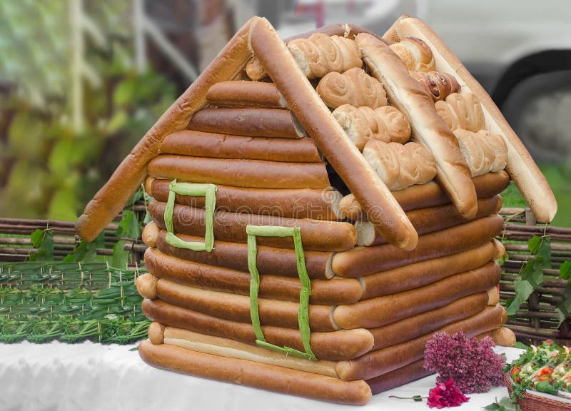 Дом из хлеба