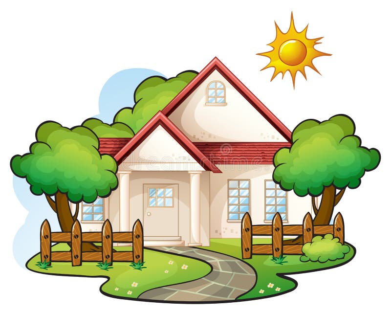 Фон дача рисунок