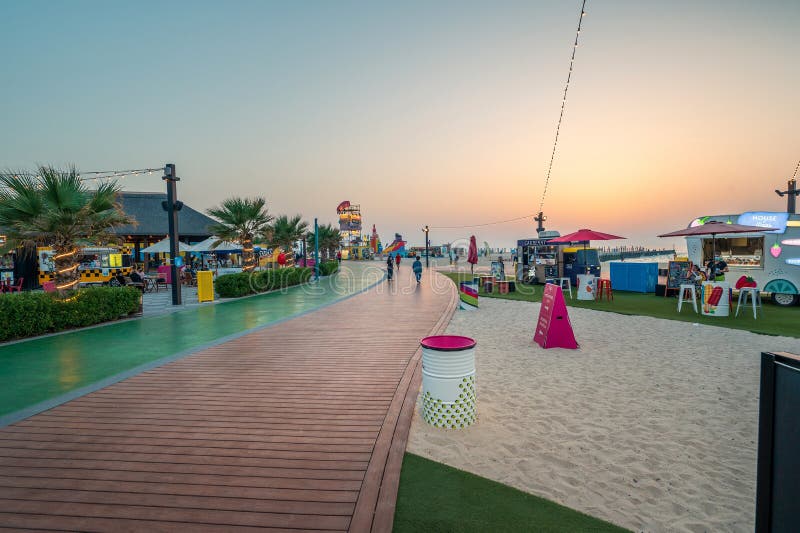 Пляж кайт JBR Дубай