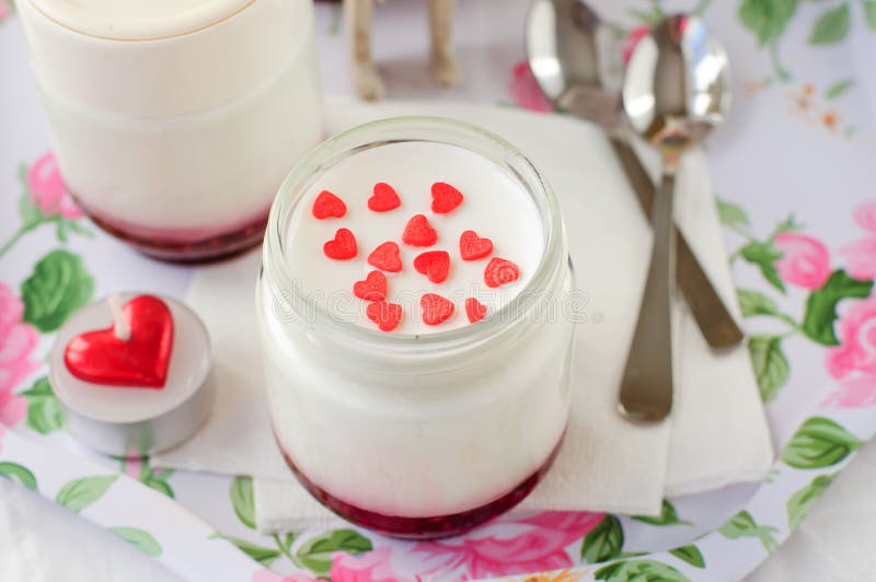 Yoghurt panna Cotta