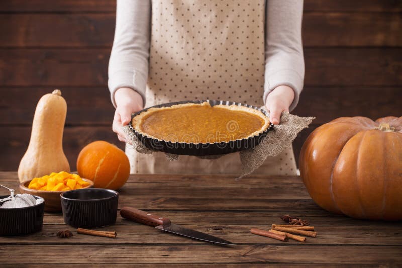 Английские семьи готовят Pumpkin pie