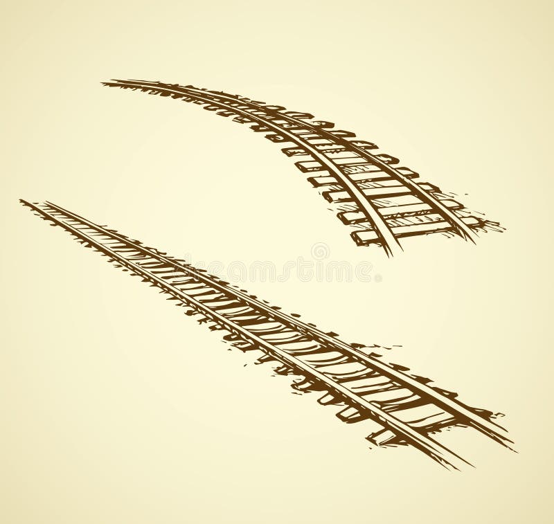 91 track com. Железная дорога контур. Железнодорожное полотно нарисованное. ЖД пути контур. Железная дорога вектор контур.