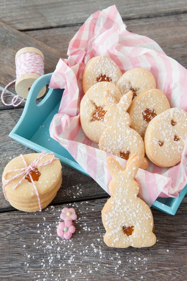 Печенье пасхальное с джемом