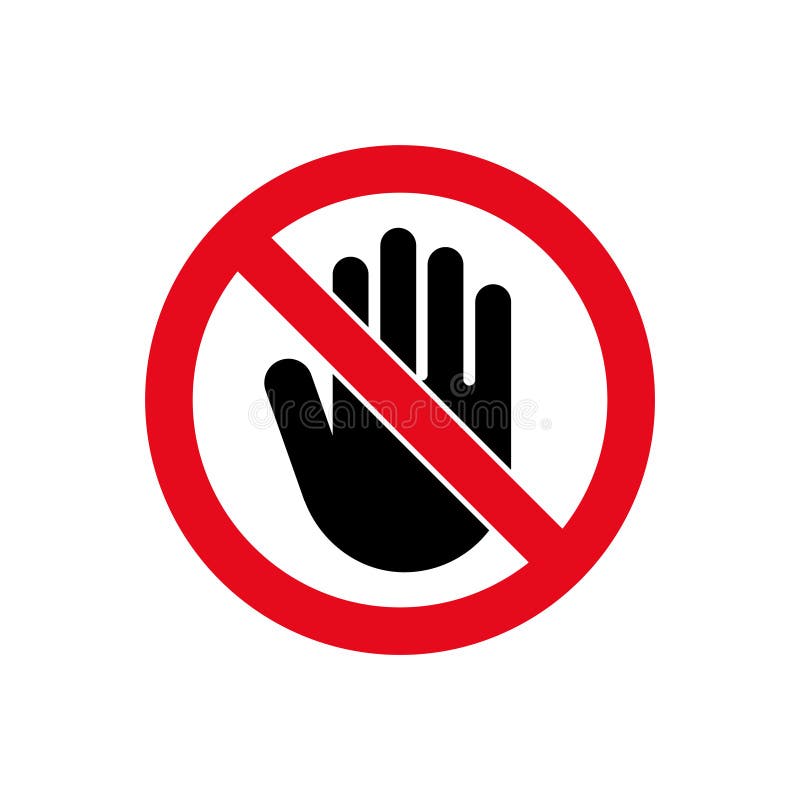 Знак рука в круге. Руками не трогать табличка. Запрещающий знак с рукой. Запрет вектор. Знак стоп рука.
