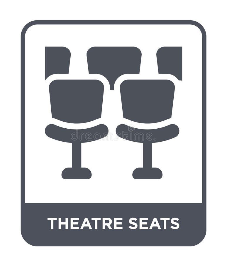 Theatre seats. Theater Seats icon.