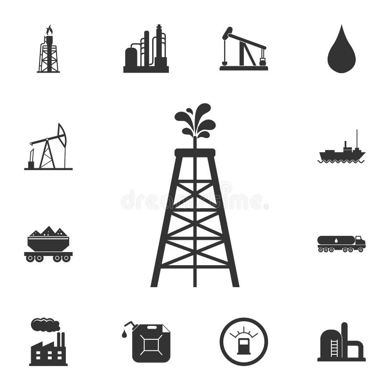 Географический значок нефти