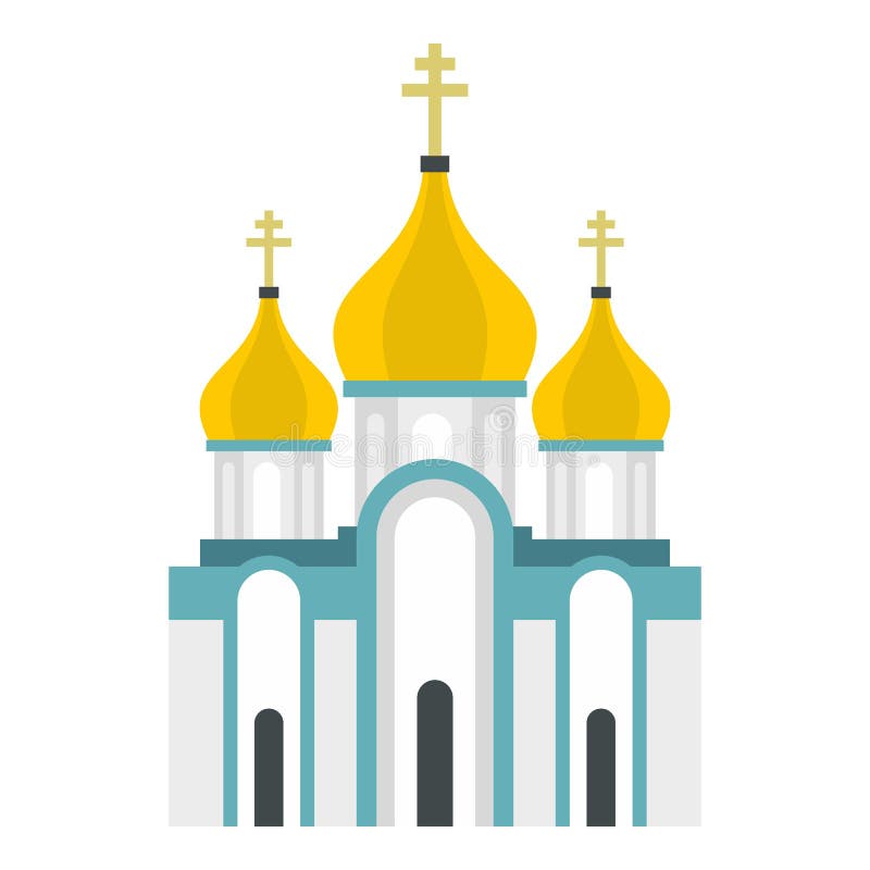 Силуэт старинного здания церкви