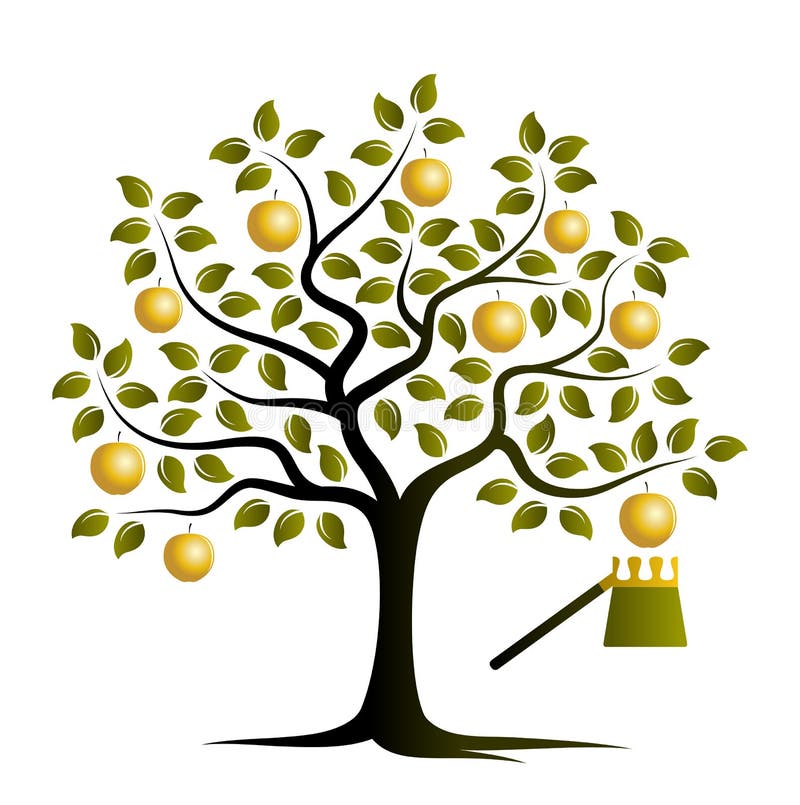 дерево с золотыми яблоками. дерево из золота. золотое дерево. дерево с золотыми яблоками. мудрое дерево сказочное.