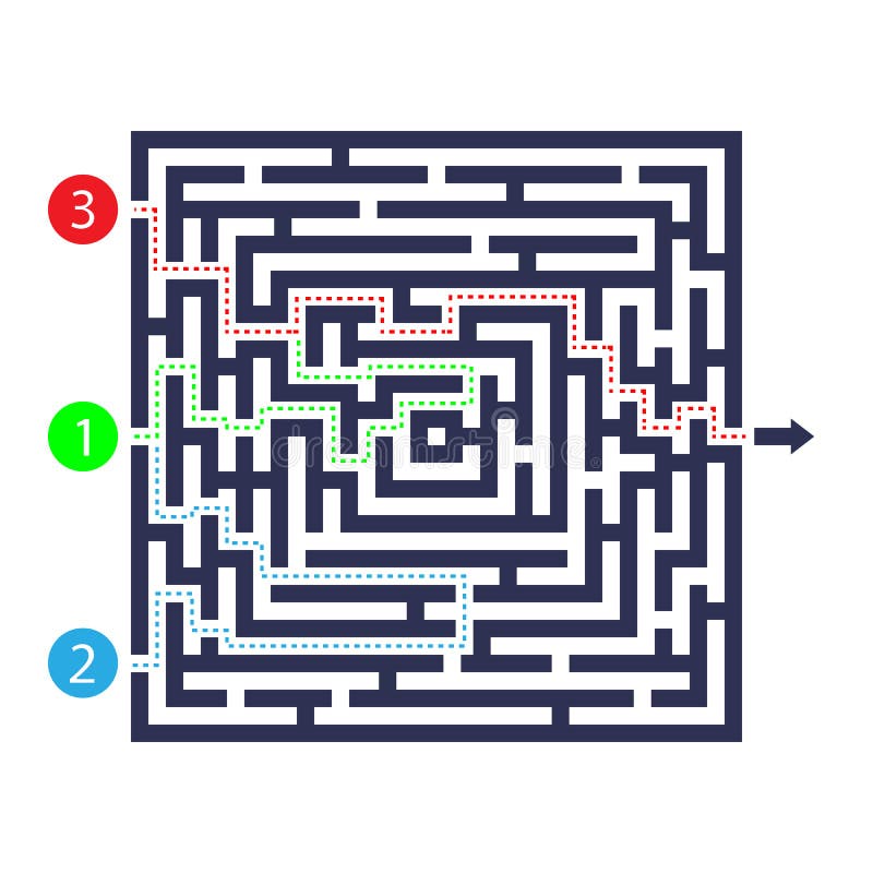 Включи лабиринт 3. Лабиринт со 3.1.75. Лабиринт с 3 выходами и 1 входом. Лабиринты с моножиство входов и выходов. Лабиринт схема.
