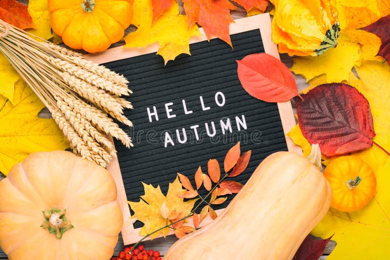 Hello autumn на доске