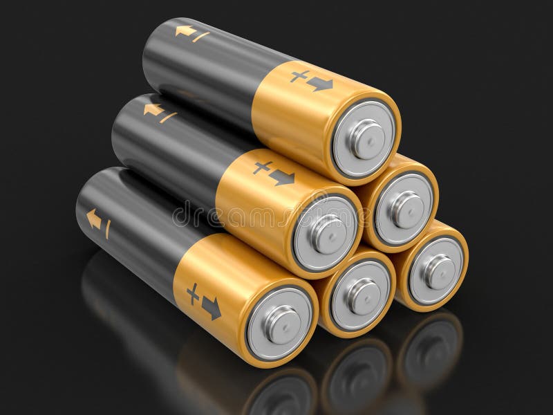 3d battery. Battery Art.