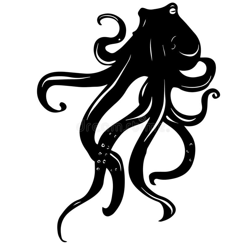 Illyustraciya Vektora Osminoga Kraken Crafteroks Illyustraciya Vektora Illyustracii Naschityvayushej Ikona Vosminog 146404409