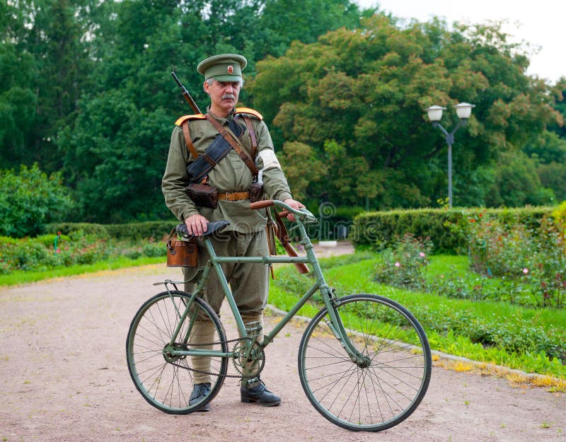 Российский военный велосипед