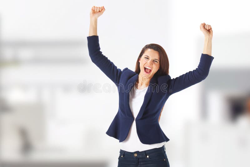 Successful in her. Счастливая девушка. Уверенная женщина. Успех женщины. Признание людей.