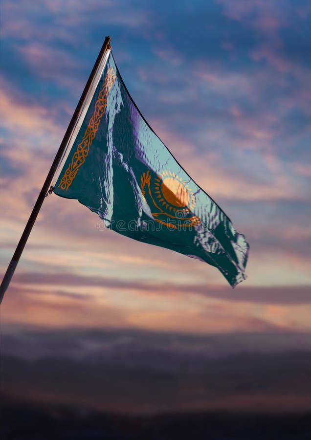 Флаг Казахов Фото