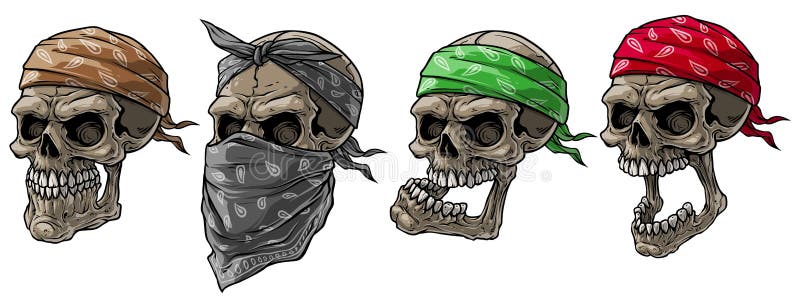 Рисунок на бандане