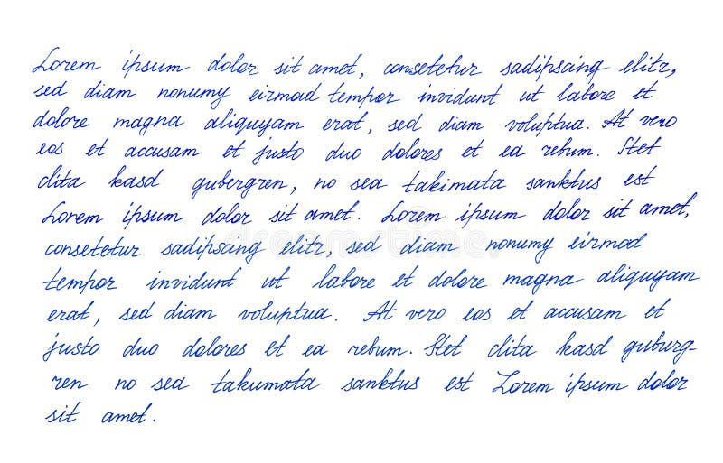 Текст синим шрифтом. Рукописный текст на английском. Письмо от руки. Письменный английский текст от руки. Красивый почерк.