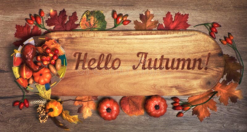 Hello autumn на доске