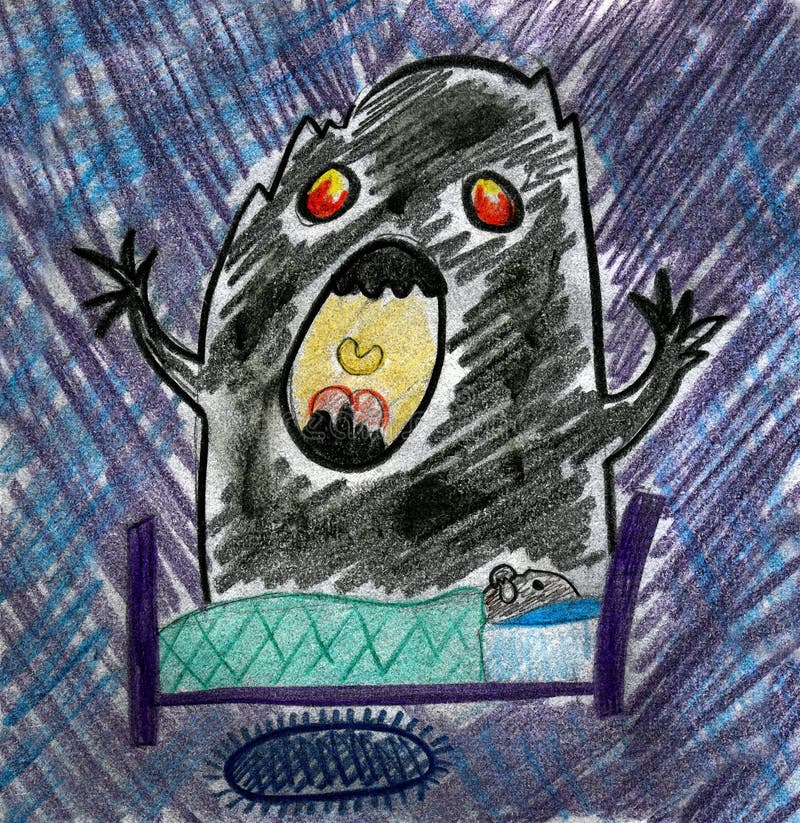 Рисунки страхов детей