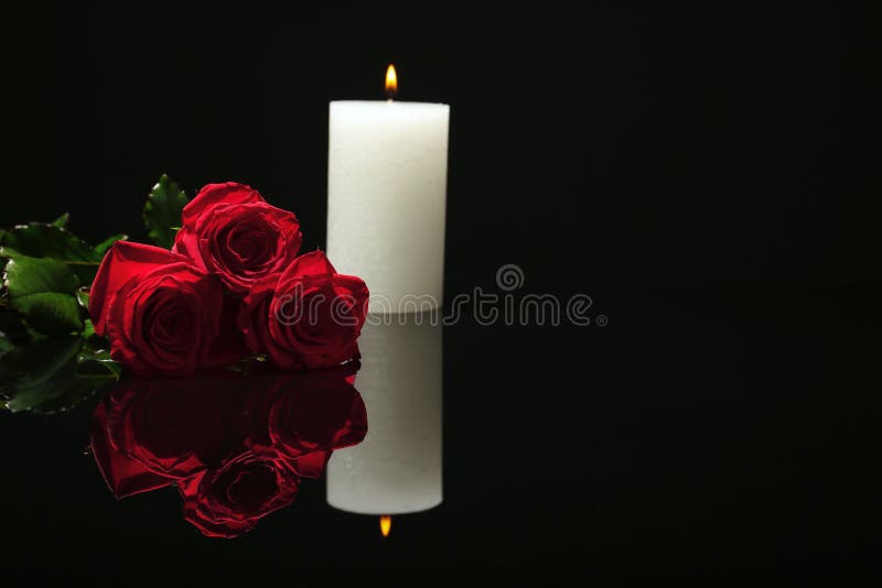 Розы Свечи Фото