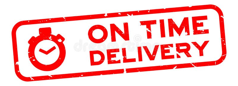 Delivering time. Delivery time. On time delivery guarantee. Бланк стоп час. Доставка слово.