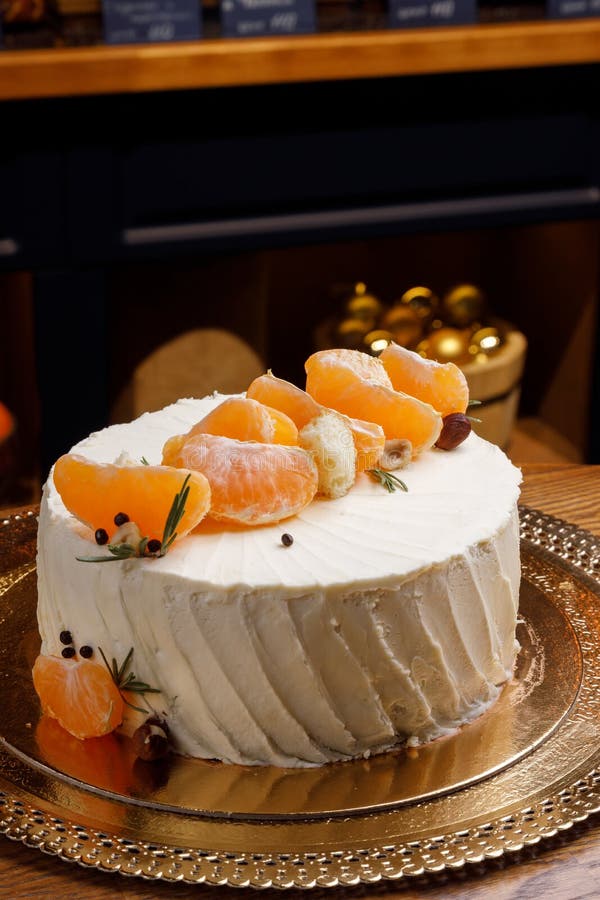 Mandarin Cream Cake