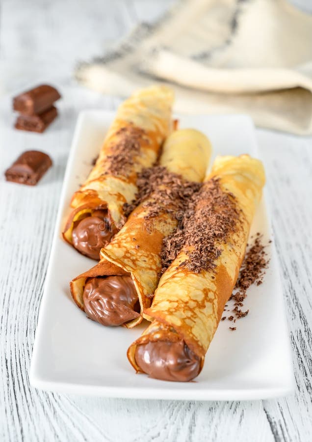 Крепы с кремом