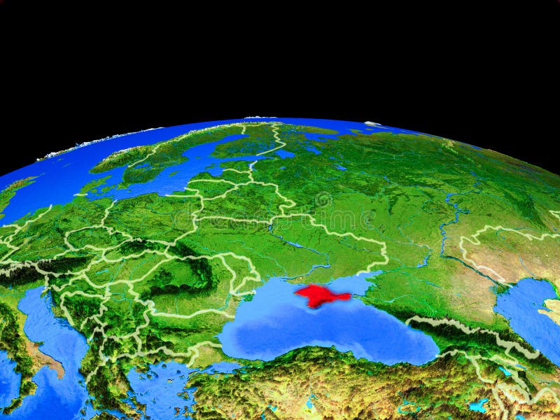 Планета земля крым. Территория России на Цветном глобусе из космоса. Планета земля страны время сейчас.