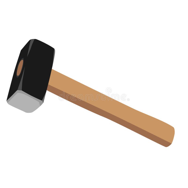 Как нарисовать кувалду