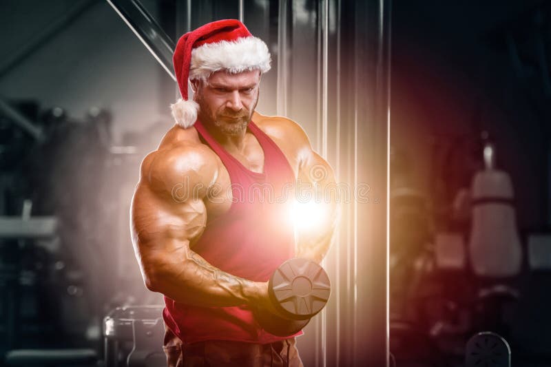 Дед в спортзале