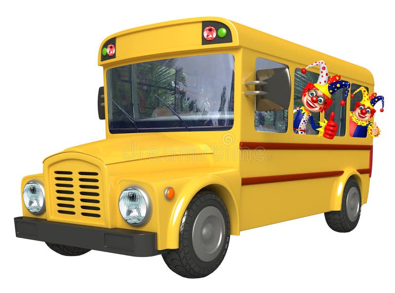 Автобус клоунов. Школьный автобус с клоунами. Цирковой автобус. Автобус цирк. Клоуны на жёлтом автобусе.