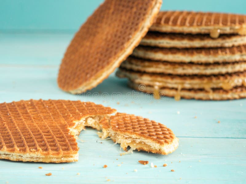 Голландские вафли «Stroopwafels» в Нидерландах