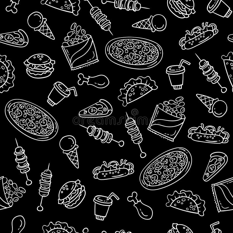 Fast food vector pattern: Món ăn nhanh luôn là một chủ đề thú vị và hot trong thiết kế đồ họa. Hãy khám phá những hình ảnh fast food vector pattern đa dạng và đầy sáng tạo để tạo nên những thiết kế độc đáo và ấn tượng.