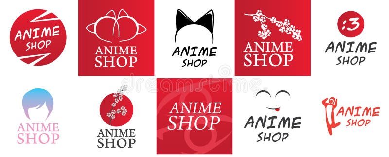 Логотипы Аниме Магазинов