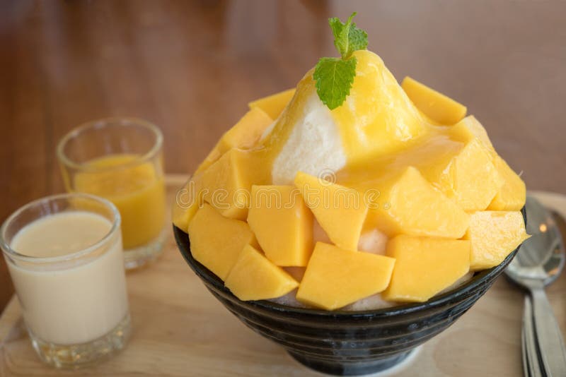 Корейские Десерты из манго