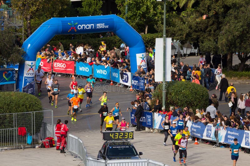 Athens Marathon. От марафона до афин