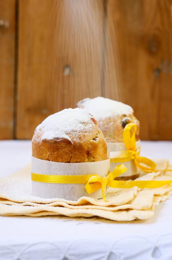 Panettone with Icing