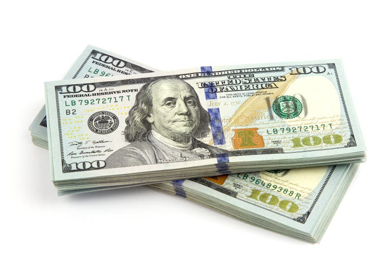 Пачки долларов сша