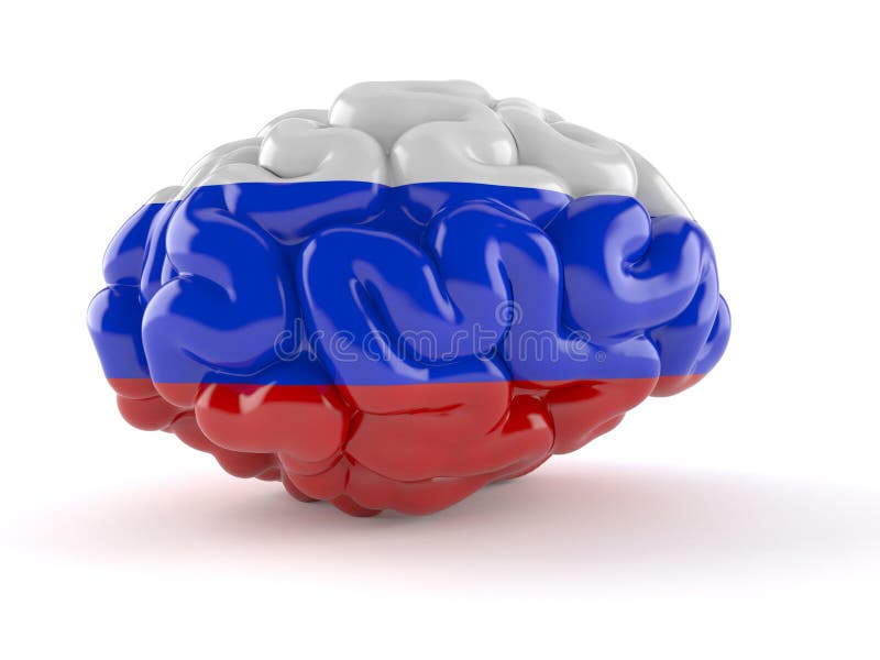 Brain по русски. Мозг и флаг России. Мозг и флаги. Флаг с мозгами.