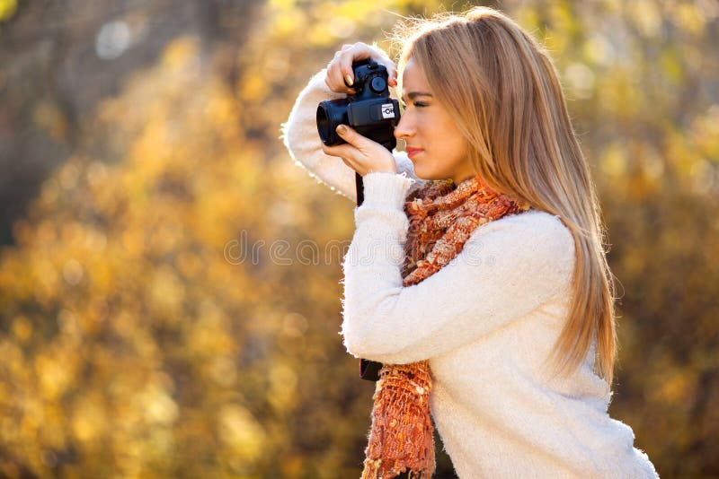 Mature white female gazing with intensity