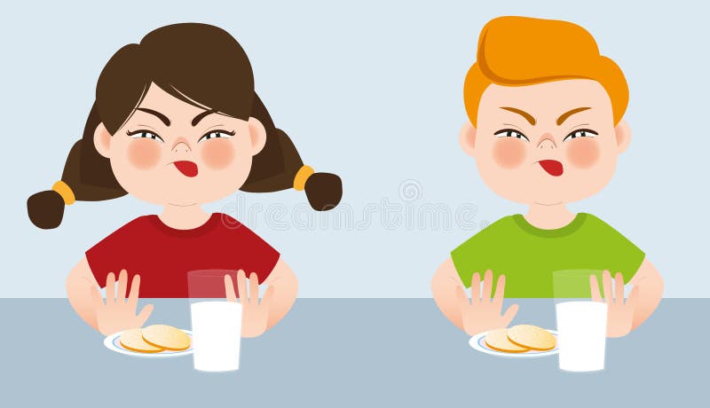 15 month old wont eat lunch clipart