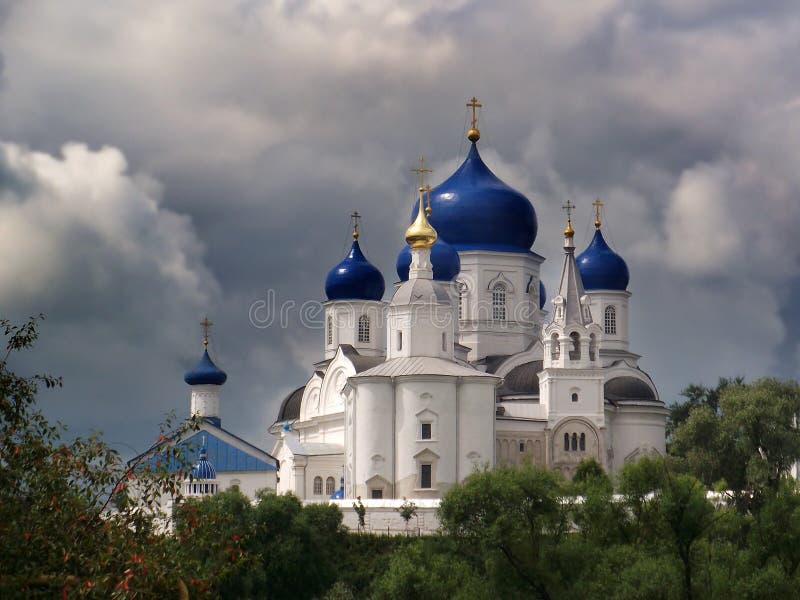 Тверь храм с синими куполами