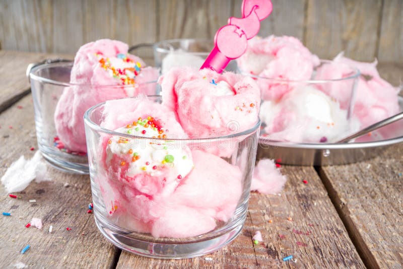 Cotton Candy мороженое